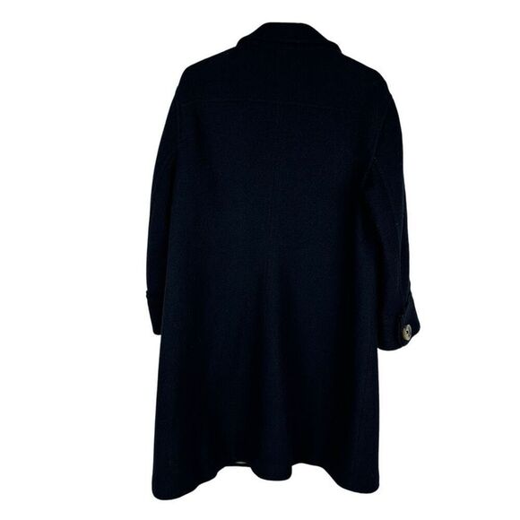 Boden Black Wool Dress Coat size 14 - Picture 2 of 8